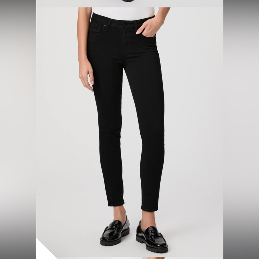 PAIGE Women's Black Skinny Jeans